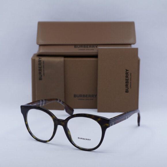 🕶️ New Burberry BE2356 3991 Eyeglasses - Dark Havana Frame 51mm - Picture 11 of 12